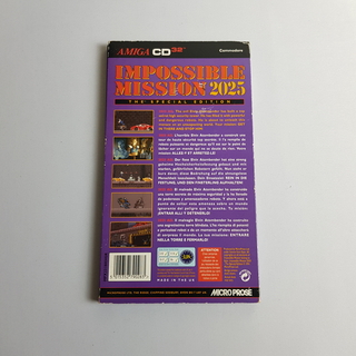 Impossible Mission 2025: The Special Edition - Videójáték (Amiga CD32)