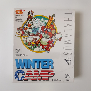 Winter Camp - Commodore 64/128 számítógépes játék.