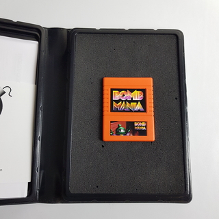 Bomb Mania limited cartridge edition for Commodore 64.