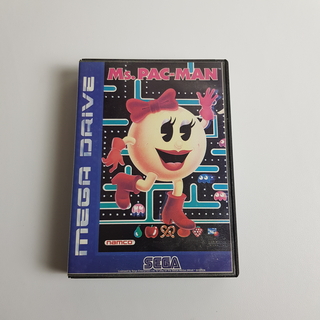 SEGA Mega Drive Ms. Pac-Man játékkazetta.