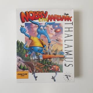Nobby the Aardvark játék (Commodore 64/128 számítógépre)