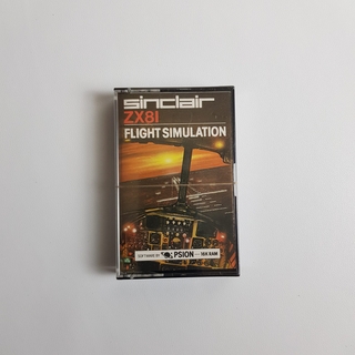 Sinclair ZX81 FLIGHT SIMULATION retro játékkazetta