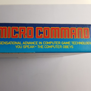Micro Command - beszédfelismerésre épülő játékvezérlő.