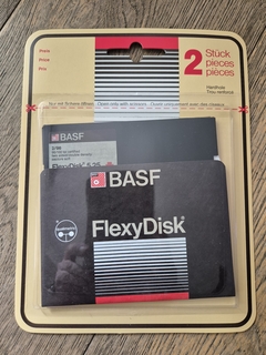 BASF FlexyDisk 5,25 hüvelykes hajlékony lemez.