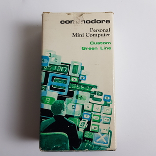 Commodore SR-1800 Mini Számítógép/zsebszámológép, Custom Green Line termékcsalád