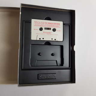 VIC-20 VIC STOCK CONTROL kazetta.