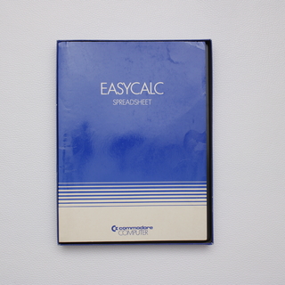 EasyCalc táblázatkezelő program szoftvercsomag Commodore 64 számára.