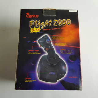 Genius Flight 2000 F-16 analóg botkormány.