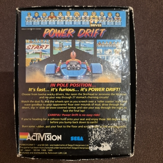 Power Drift, videojáték.