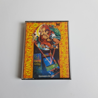 Kung Fu Master retro videójáték a Commodore 64/128 platformra.
