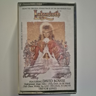 Labyrinth kazetta borítója - filmzene album.