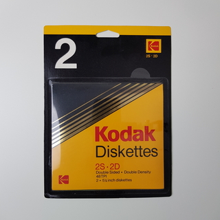 Kodak Floppy Diskettes, Double Sided Double Density