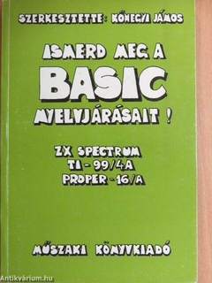 BASIC nyelvjárásait bemutató könyv, programozási nyelv/tutorial.