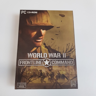 World War II: Frontline Command PC CD-ROM játék.