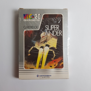 Super Lander játékkazetta a Commodore VIC-20 számítógéphez