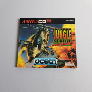 Amiga CD32 Jungle Strike játéklemez
