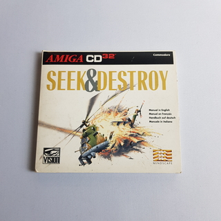 Seek & Destroy - arcade stílusú akciójáték Amiga CD32 konzolra.