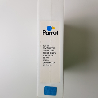 Parrot 5,25 colos DS/DD sűrűségű diszkett