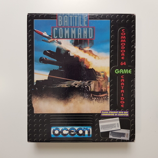 Battle Command - Commodore 64 cartridge
