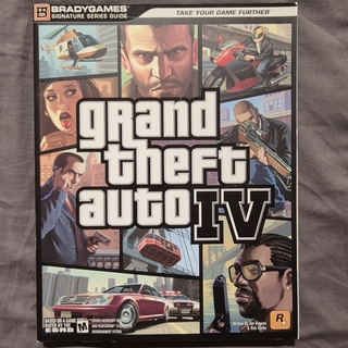 Grand Theft Auto IV Hivatalos Játékkalauz (fizikai könyv).