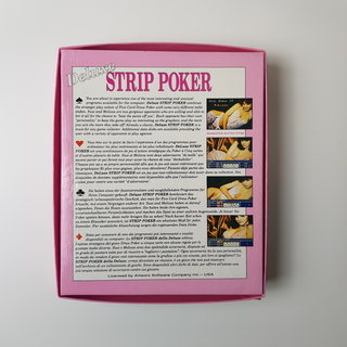 Deluxe Strip Poker - számítógépes játék az Amiga platformhoz.