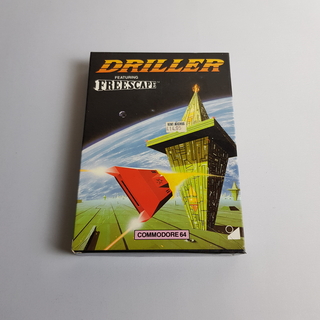 Driller - Commodore 64 játék.